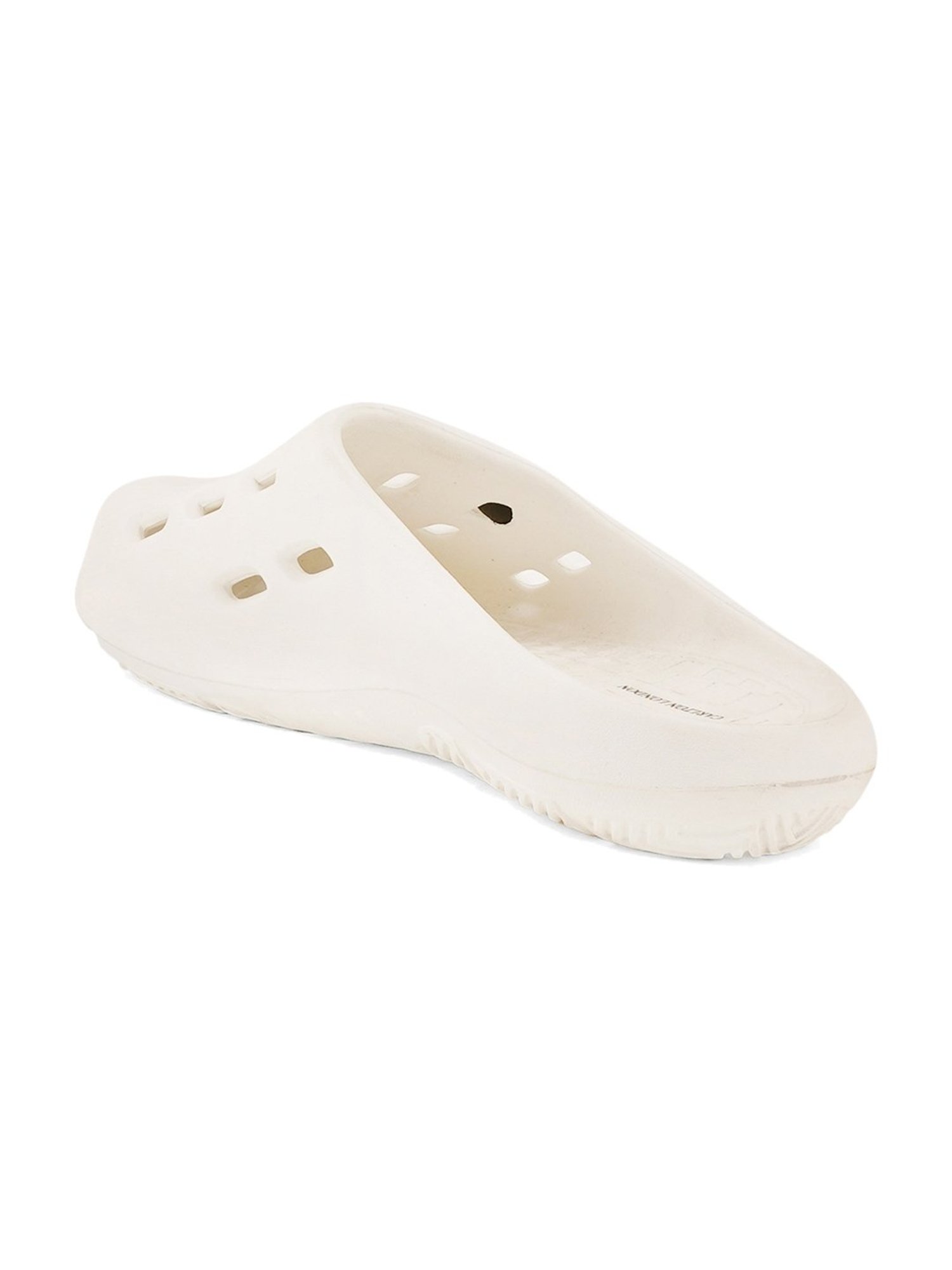 Carlton London Men's White Mule Shoes