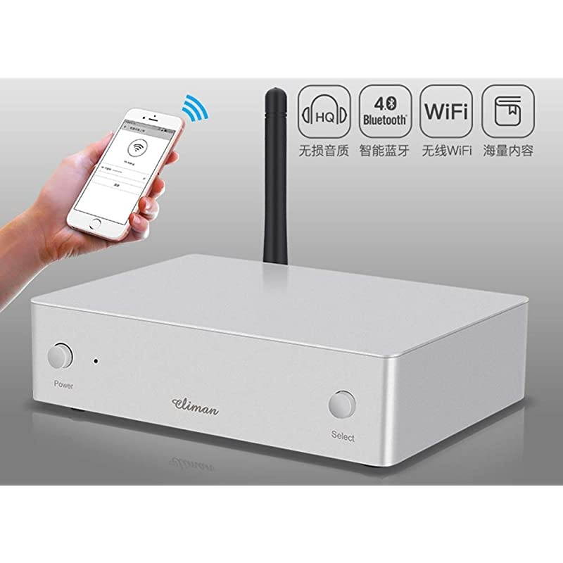 Music Streamer DLNA HiFi Player Airplay Receiver WiFi Bluetooth with DAC