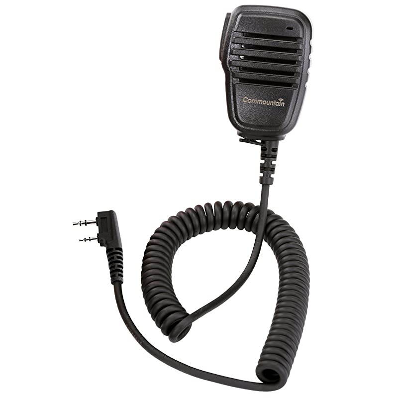 Speaker Mic with Reinforced Cable for Kenwood Radios NX220 NX320 TK2160 TK2170 TK2212 TK2302 TK2312 TK2360 TK2402 TK3160 TK3170 TK3230 TK3312 TK3360 TK3402 Shoulder Microphone