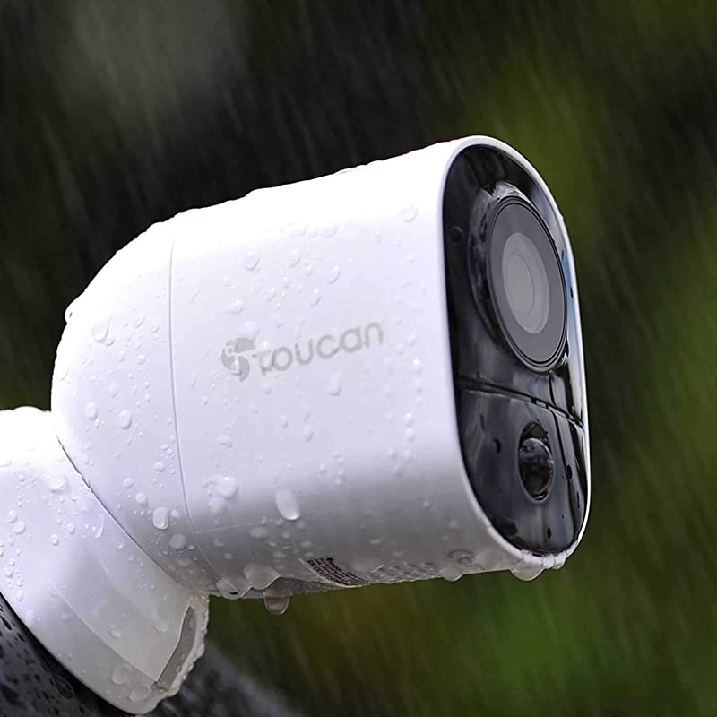 Rechargeable BatteryPowered Wireless Outdoor Security Camera with Alexa Support 3 Camera