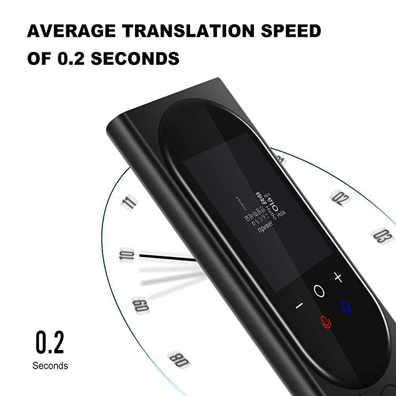Multiple Languages Translator Portable Smart Two-Way Real Time Multi-Language Voice Translator for Learning Travel Meeting
