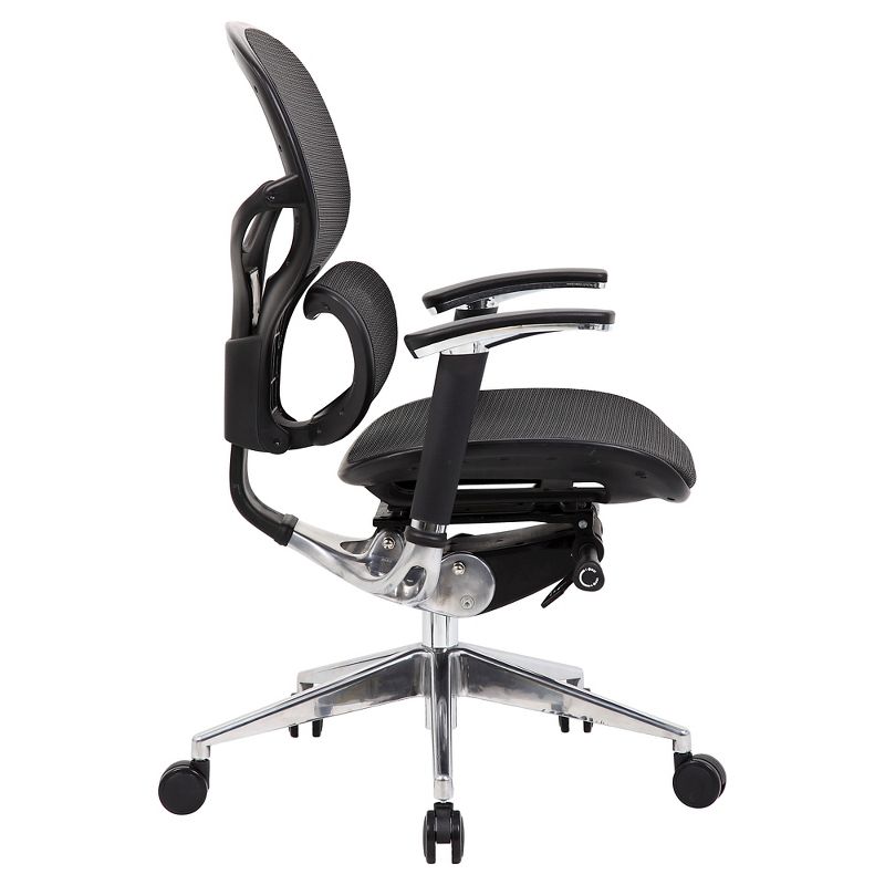Multi-Function Mesh Chair Black - Boss Office Products