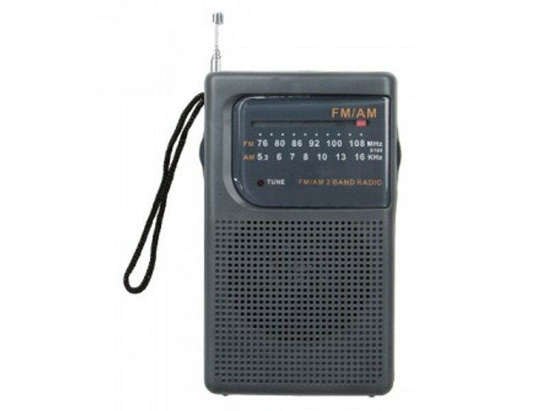 Supersonic SC-1105 AM/FM Portable Pocket Radio +Telescopic Antenna