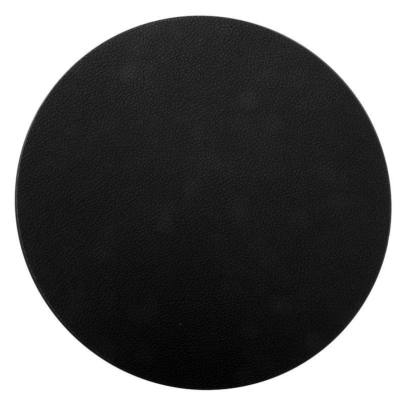 Aluminum Alloy Round Mouse Pad Ultra-Thin Hard Table Mat Non-Slip Gaming Mouse Pad
