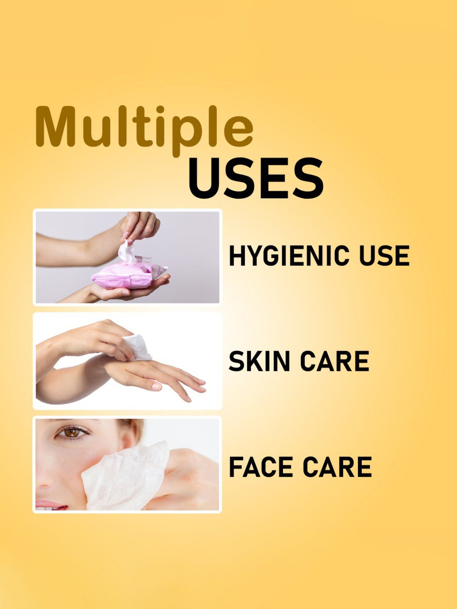 Half N Half Ubtan Refreshing Wipes - 25 Wipes