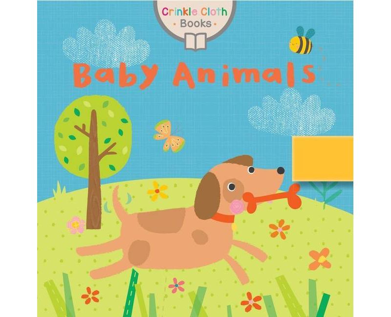 Baby Animals - (Crinkle Cloth Books) by  Small World Creations (Bath Book)