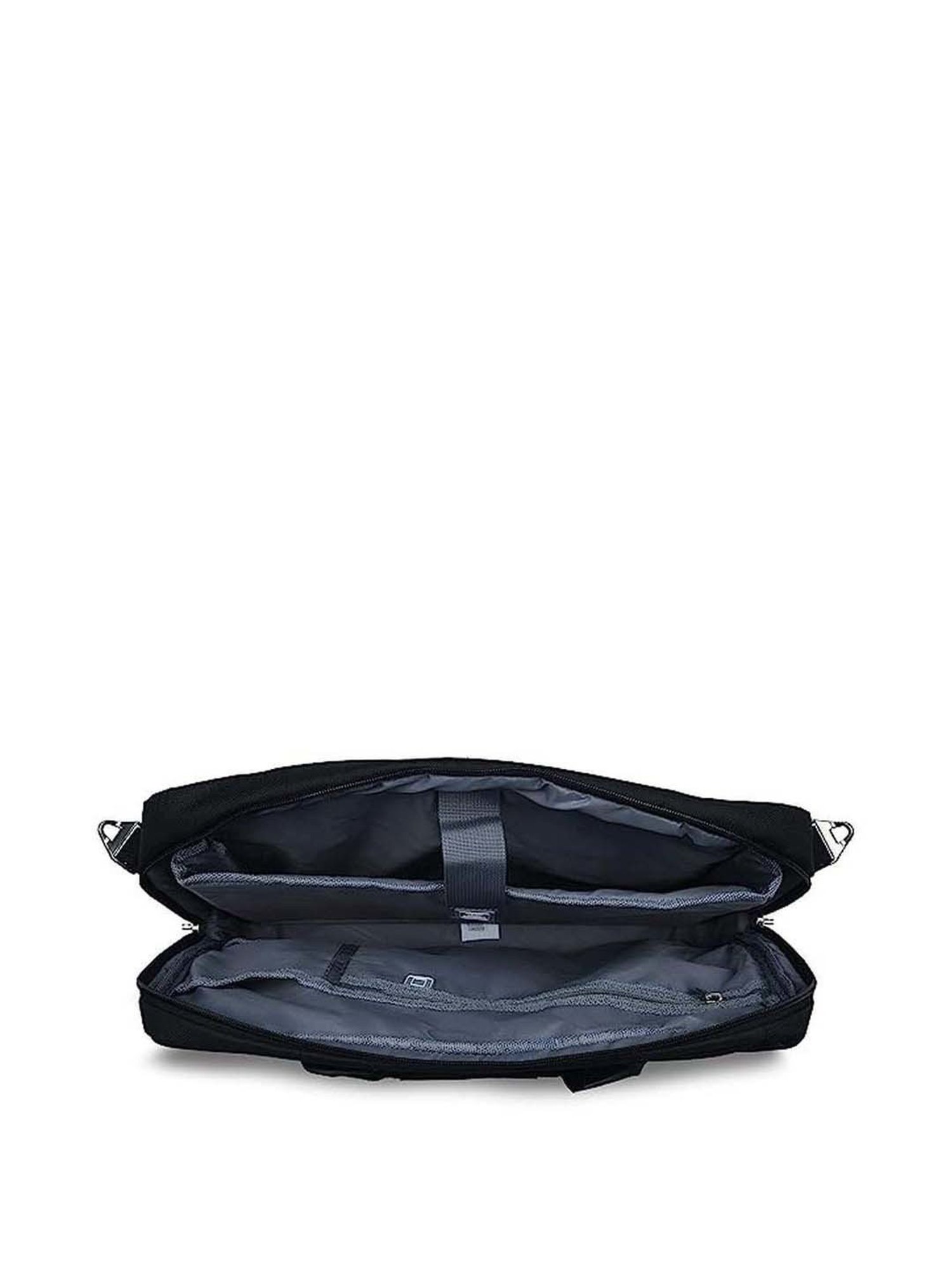VIP Giga Sg Black Solid Medium Laptop Messenger Bag