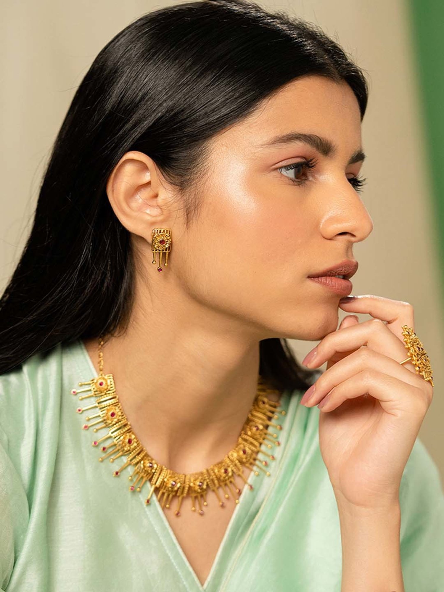 Shaya 92.5 Sterling Silver Echinocereus Bloom Earrings for Women