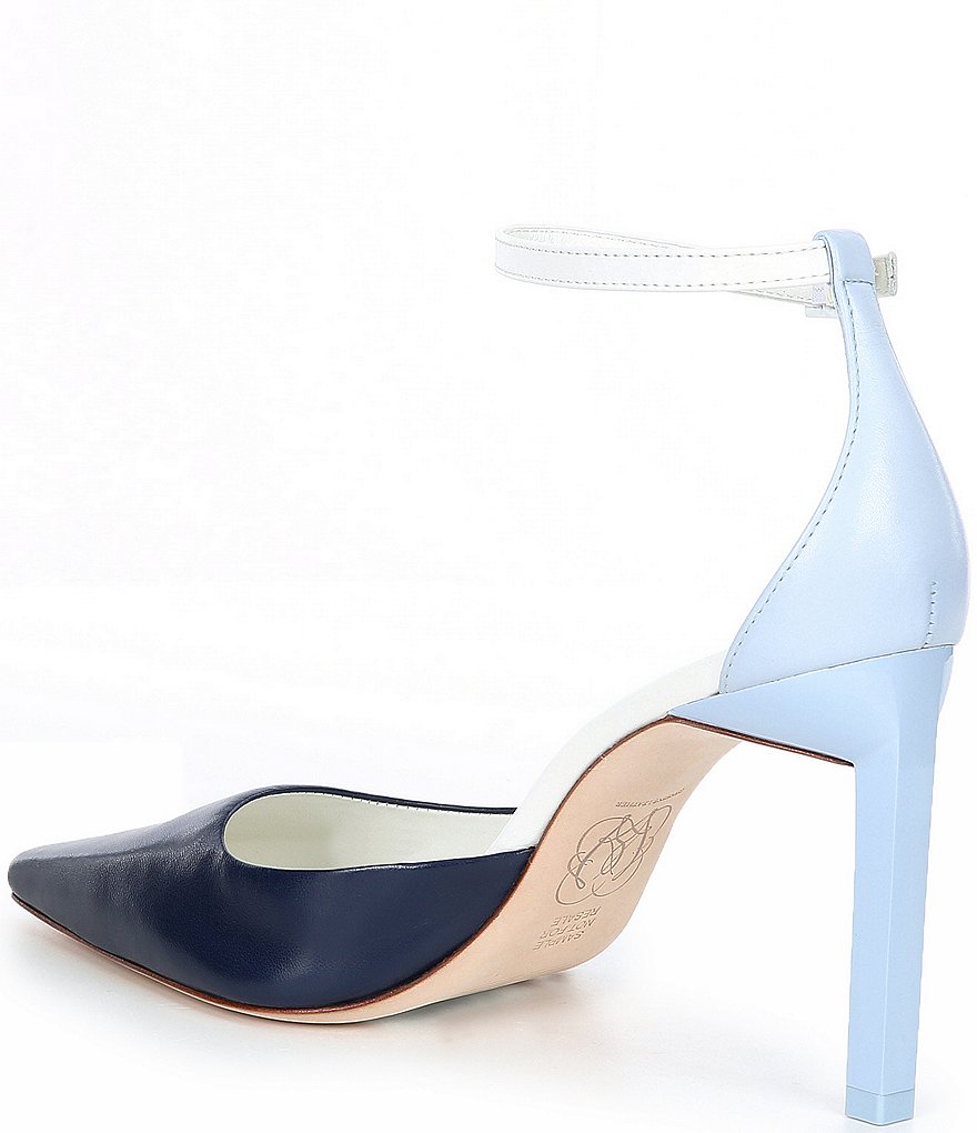 Antonio Melani x Kimberly Whitman Hydrangea Leather Pumps