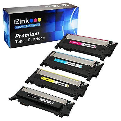 E-Z Ink (TM) Compatible Toner Cartridge Replacement For Samsung 404 404S CLT-K404S CLT-C404S CLT-M404S CLT-Y404S (1 Black, 1 Cyan, 1 Magenta, 1 Yellow) 4 Pack For use with Samsung Xpress C430W C480FW