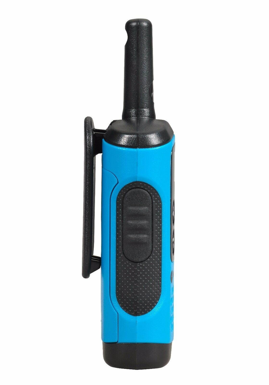 MOTOROLA T100TP Two Way Radio,Blue,Alkaline,PK3
