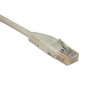 TRIPP LITE N002-003-WH 3 ft. Cat5e 350MHz Molded Patch Cable