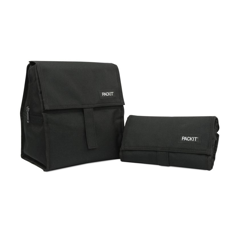 PackIt Freezable Lunch Bag - Black