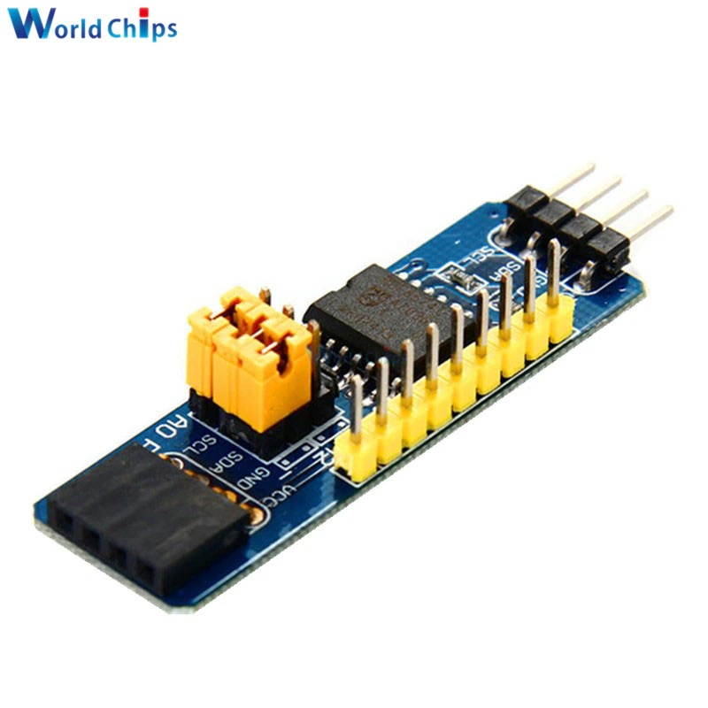 PCF8574 IO Expansion Board I/O Expander I2C-Bus Evaluation Development Module I2C Interface 8-bit Module For AVR STM8 C8051F