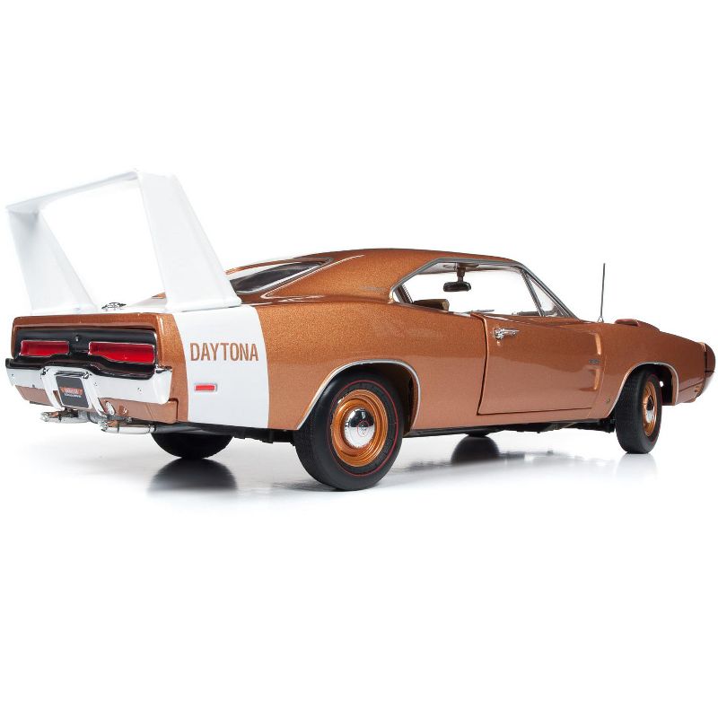 1969 Dodge Charger Daytona Met. Bronze "MCACN" 10th Anniversary Ltd Ed to 1,002 pcs 1/18 Diecast Model Car by Autoworld
