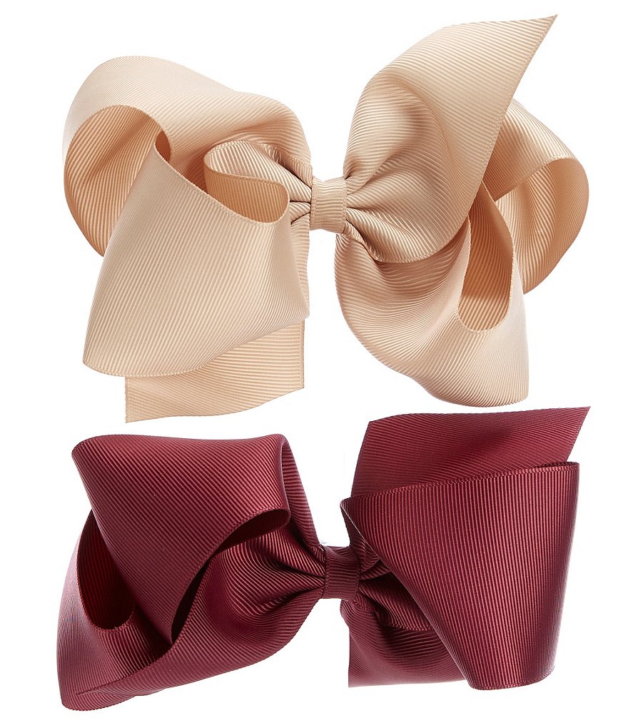 Copper Key 2-Pack King Grosgrain Bows