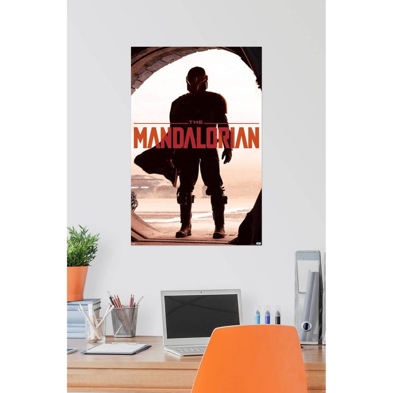Star Wars: The Mandalorian - Key Art Premium Poster