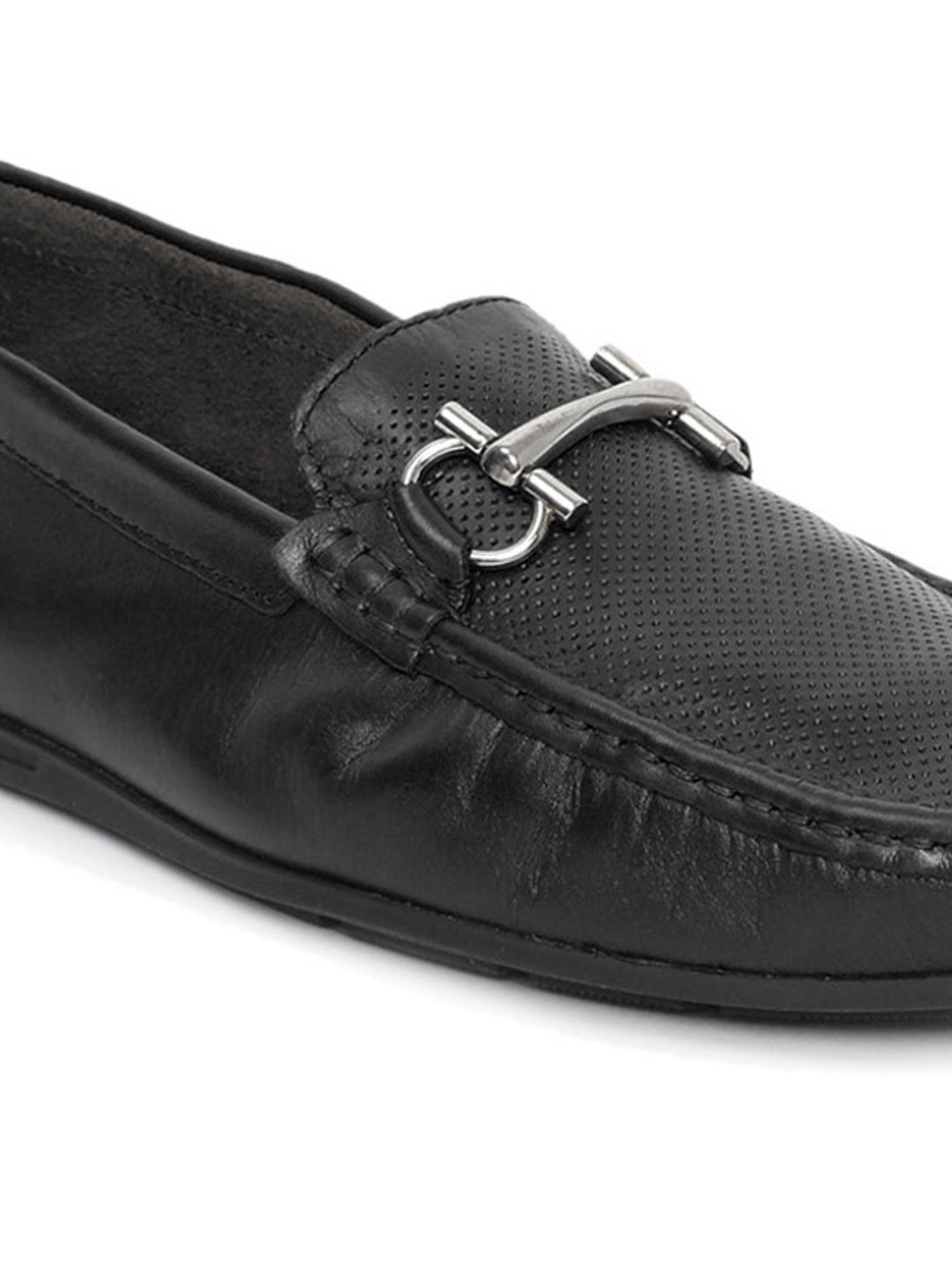 Gabicci Men's Tequila Black Loafers