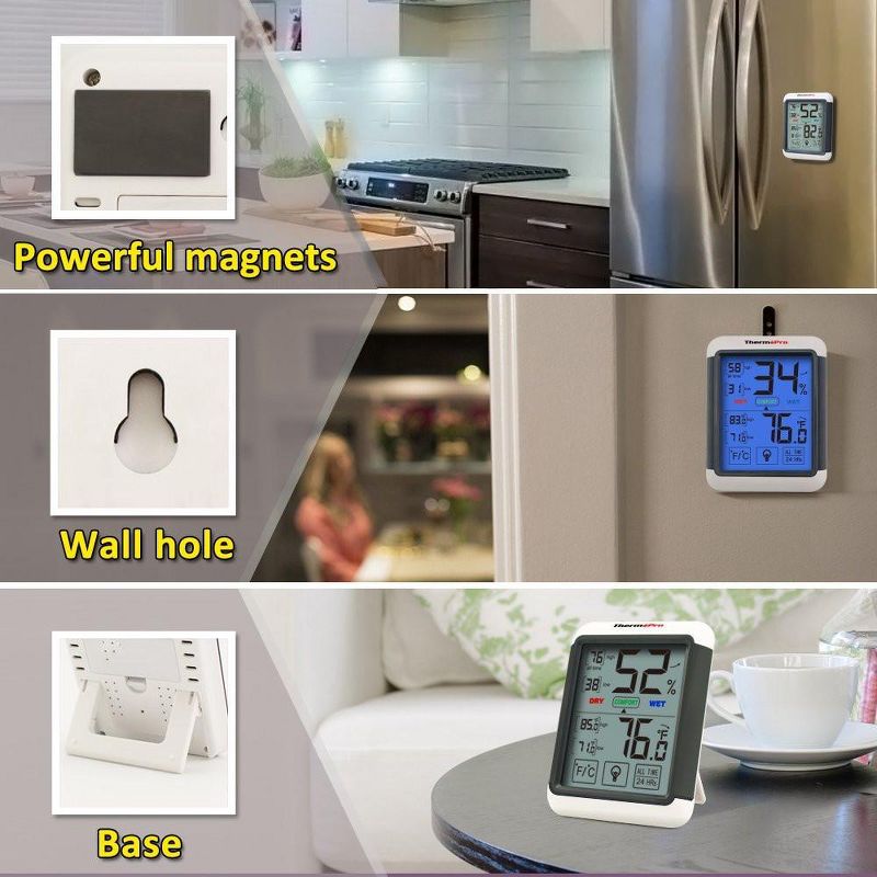 Wind & Weather Plastic Floating Rain Gauge with Metal Stake