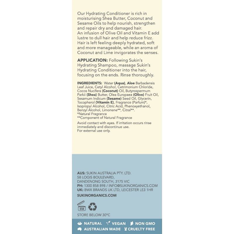 Sukin Hydrating Conditioner - 16.9 fl oz