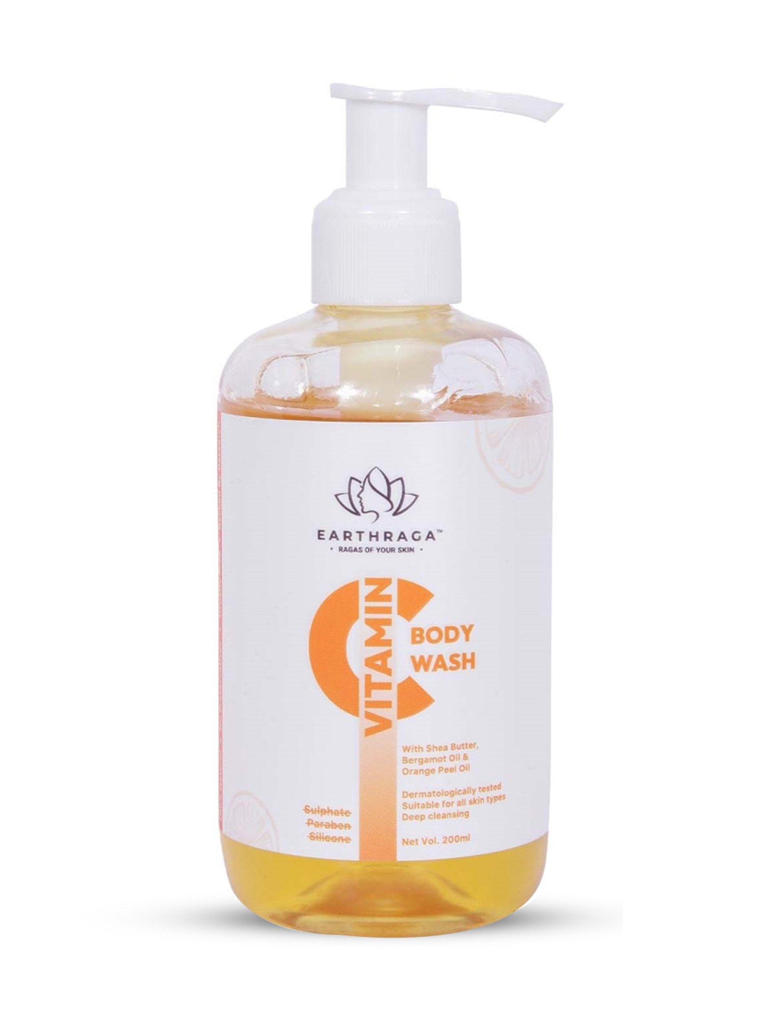 Earthraga Vitamin C Body Wash - 200 ml