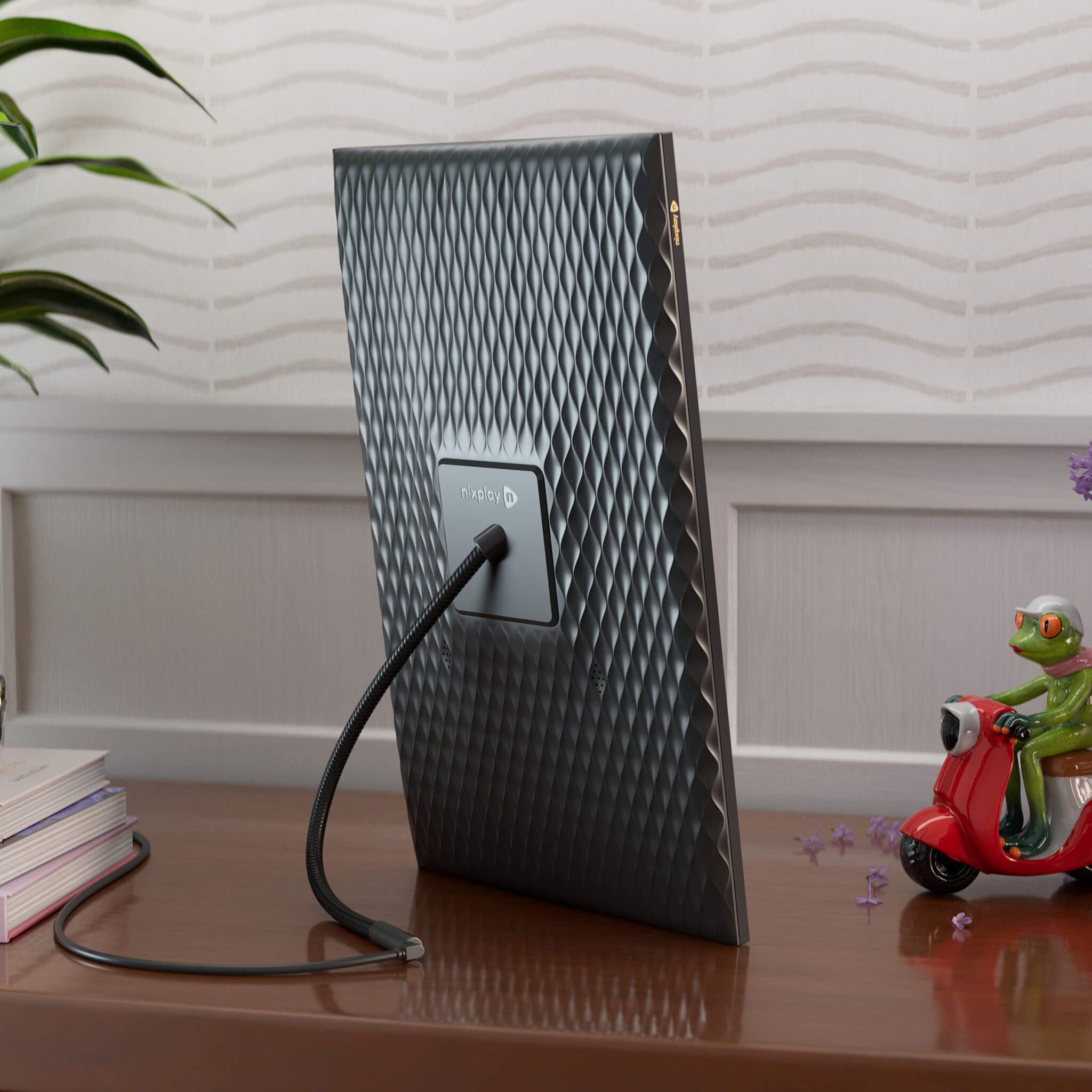 Nixplay 13 Inch Full HD Smart Digital Photo Frame W13D - Share Via Email or App