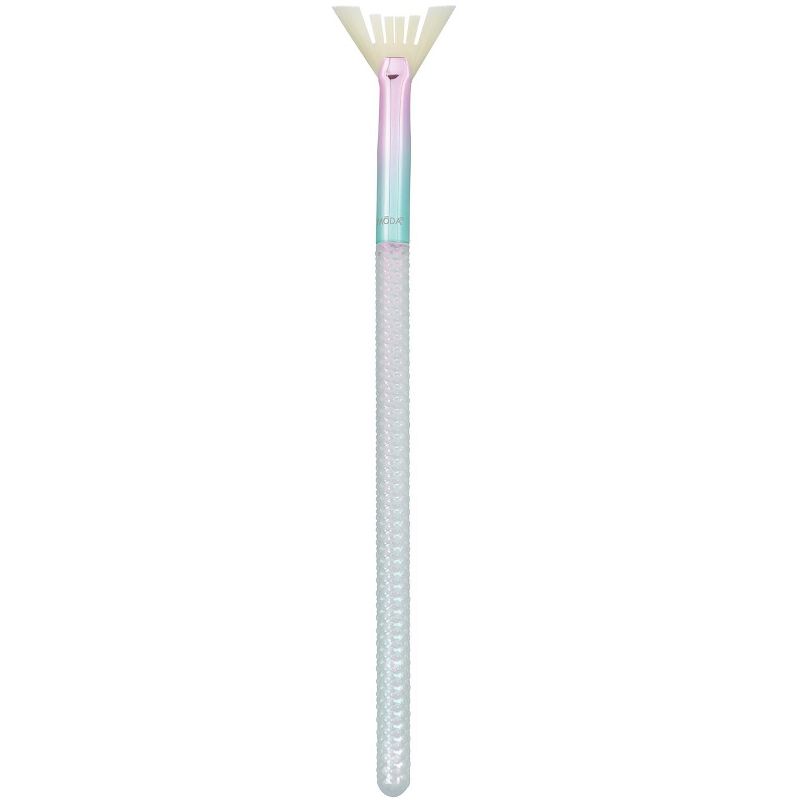 MODA Brush Mythical 6pc Enchanting Eye Makeup Brush Set with Holographic Zip Case, Includes - Eye Contour, Domed Shadow, Smoky Eye, and Falsie Fan Brushes