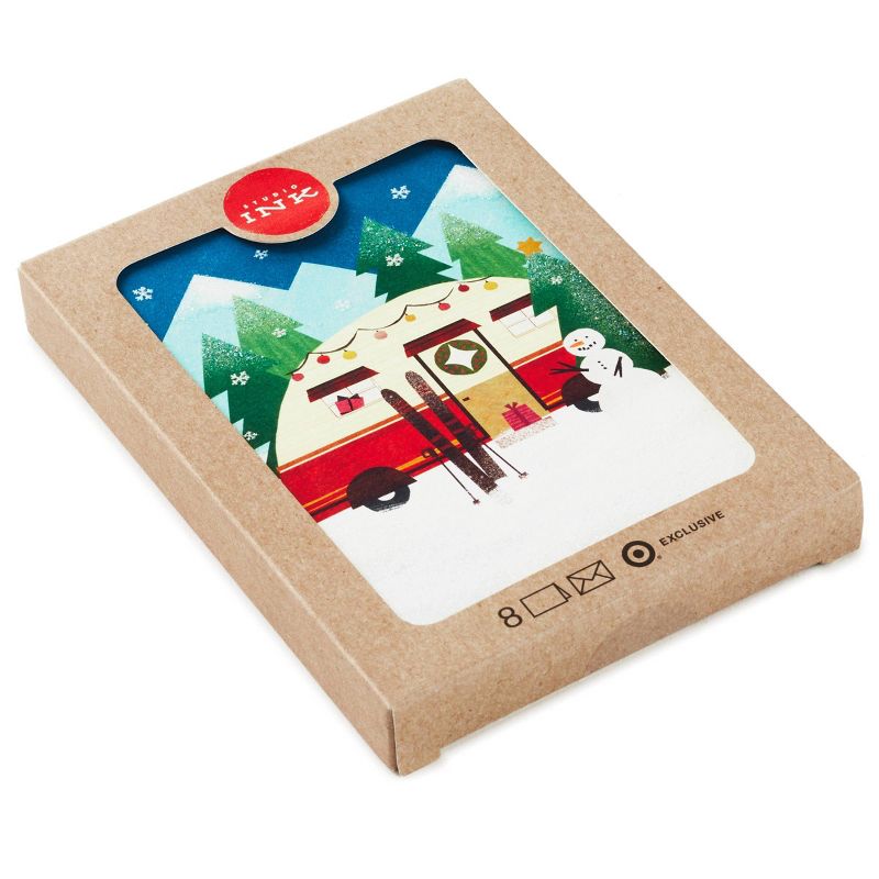 8ct Hallmark Studio Ink Camper RV Boxed Cards