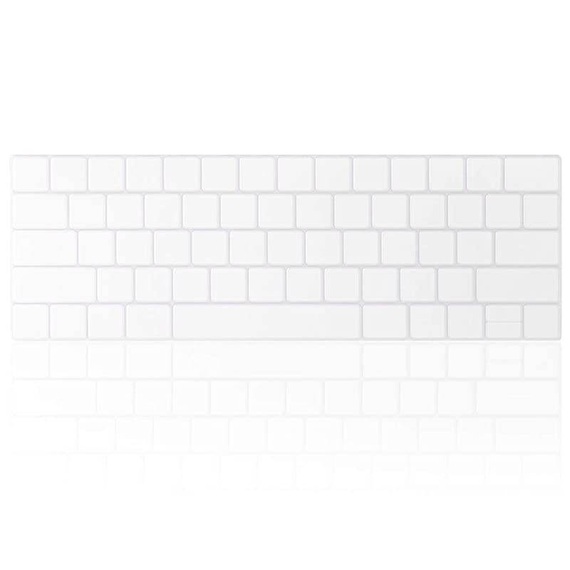 MacBook Pro Keyboard Cover with Touch Bar for 13 and 15 inch 2019 2018 2017 2016 Apple Model A2159 A1989 A1990 A1706 A1707 Silicone Skin Protector Transparent Clear