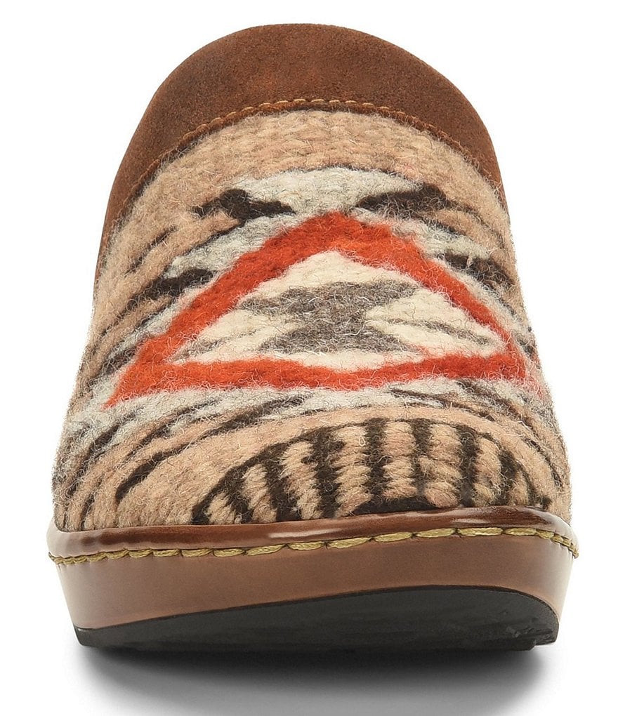Born Bandy Southwest Wool Clogs