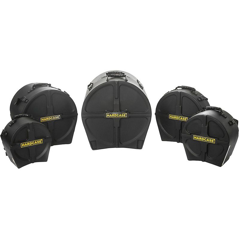 HARDCASE Jazz 5-Piece Drum Case Set
