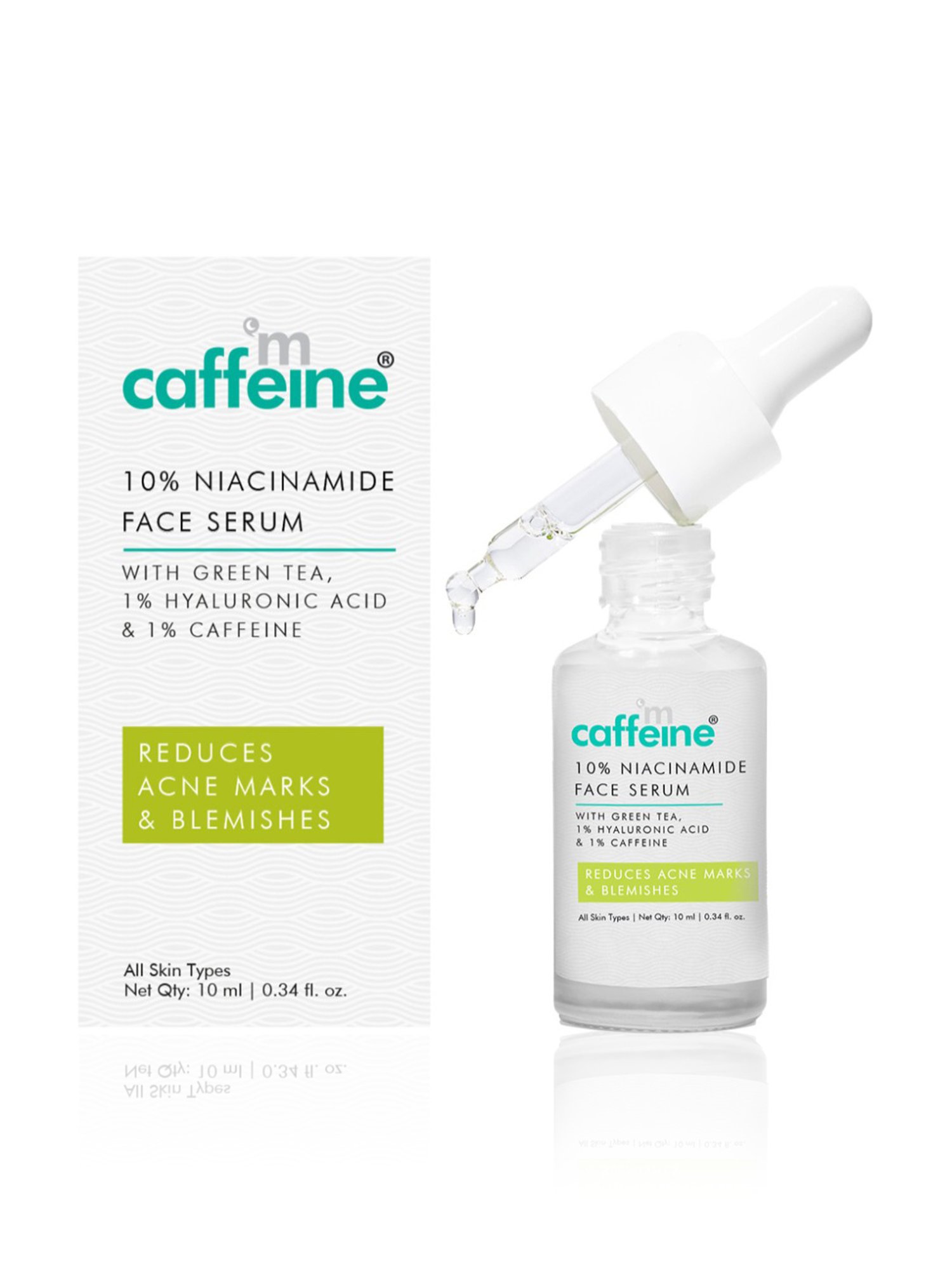 mCaffeine 10% Niacinamide Face Serum - 10 ml
