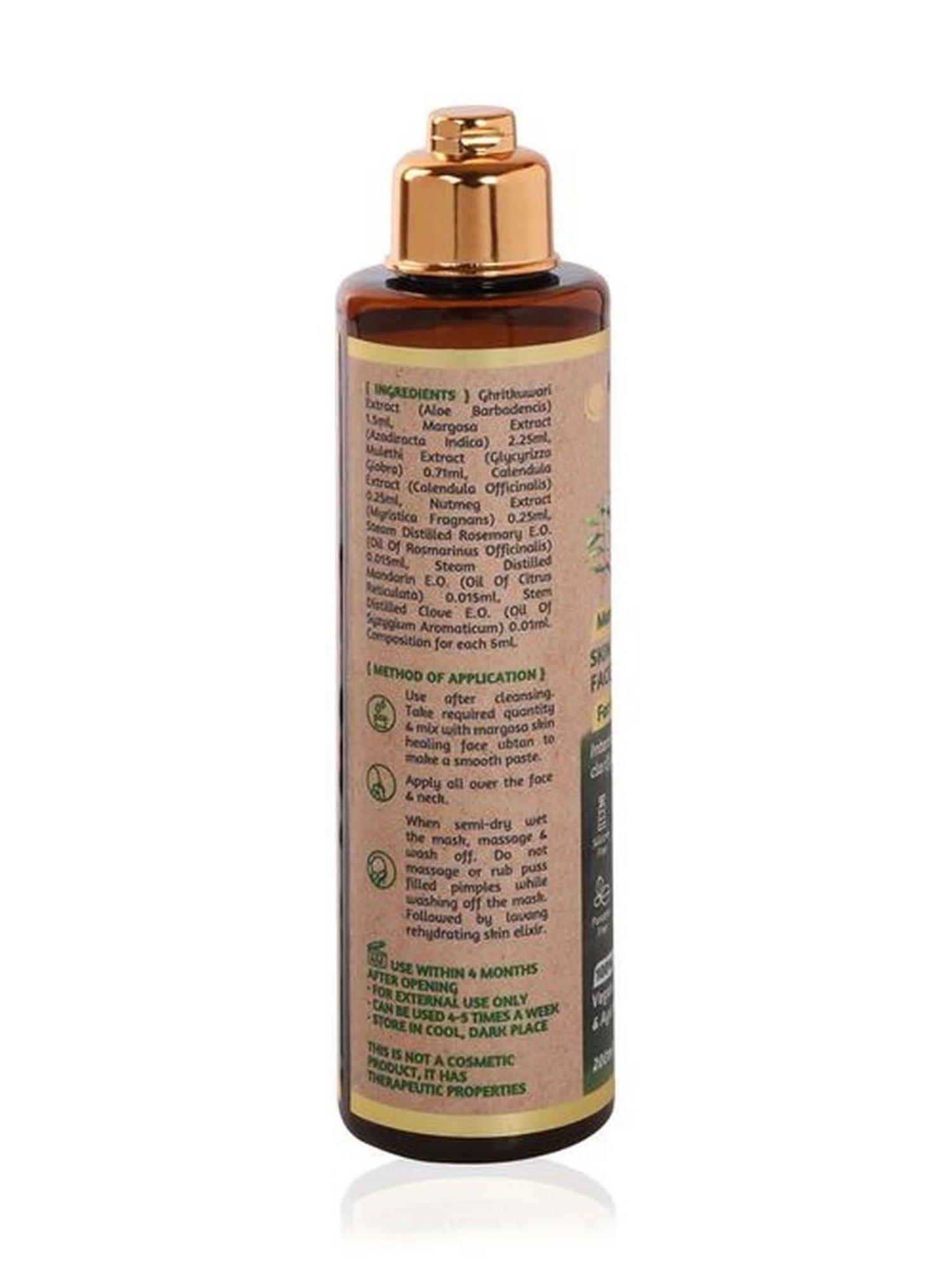 ROOTS AND HERBS Margosa Skin Healing Face Activator - 220 ml