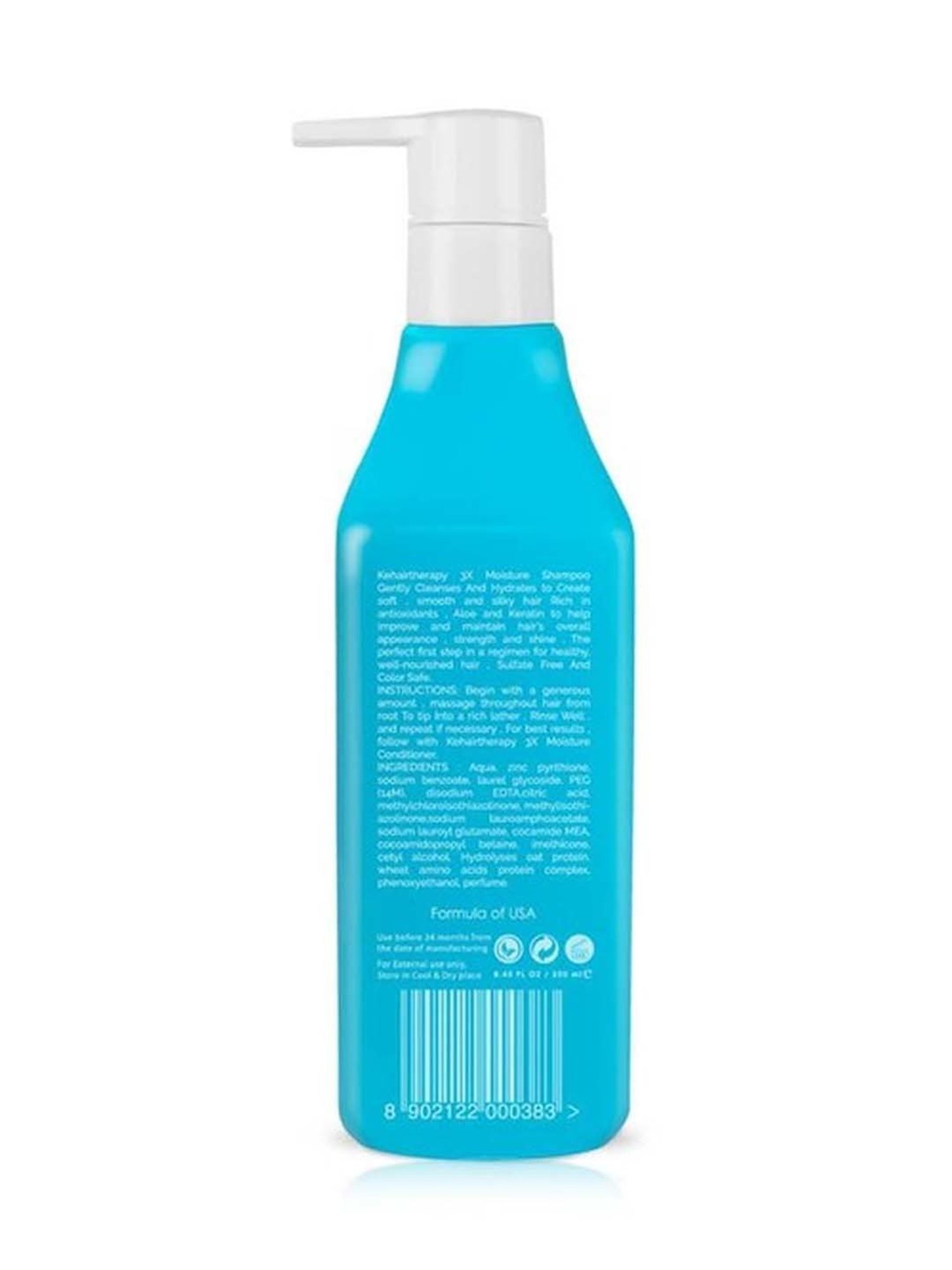 KEHAIRTHERAPY PROFESSIONAL Sulfate Free 3X Moisture Shampoo - 250 ml