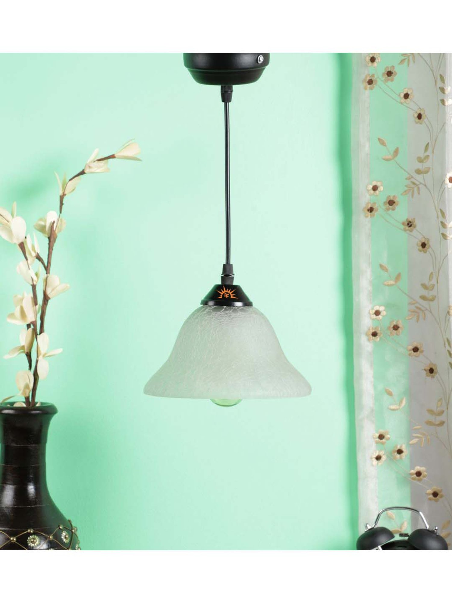 DecorativeRay White Hanging Light - Set of 1