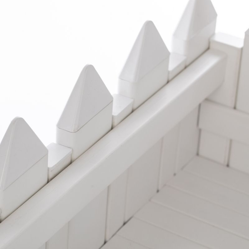 Gardenised Vinyl Planter Box Garden Bed Flower Pot