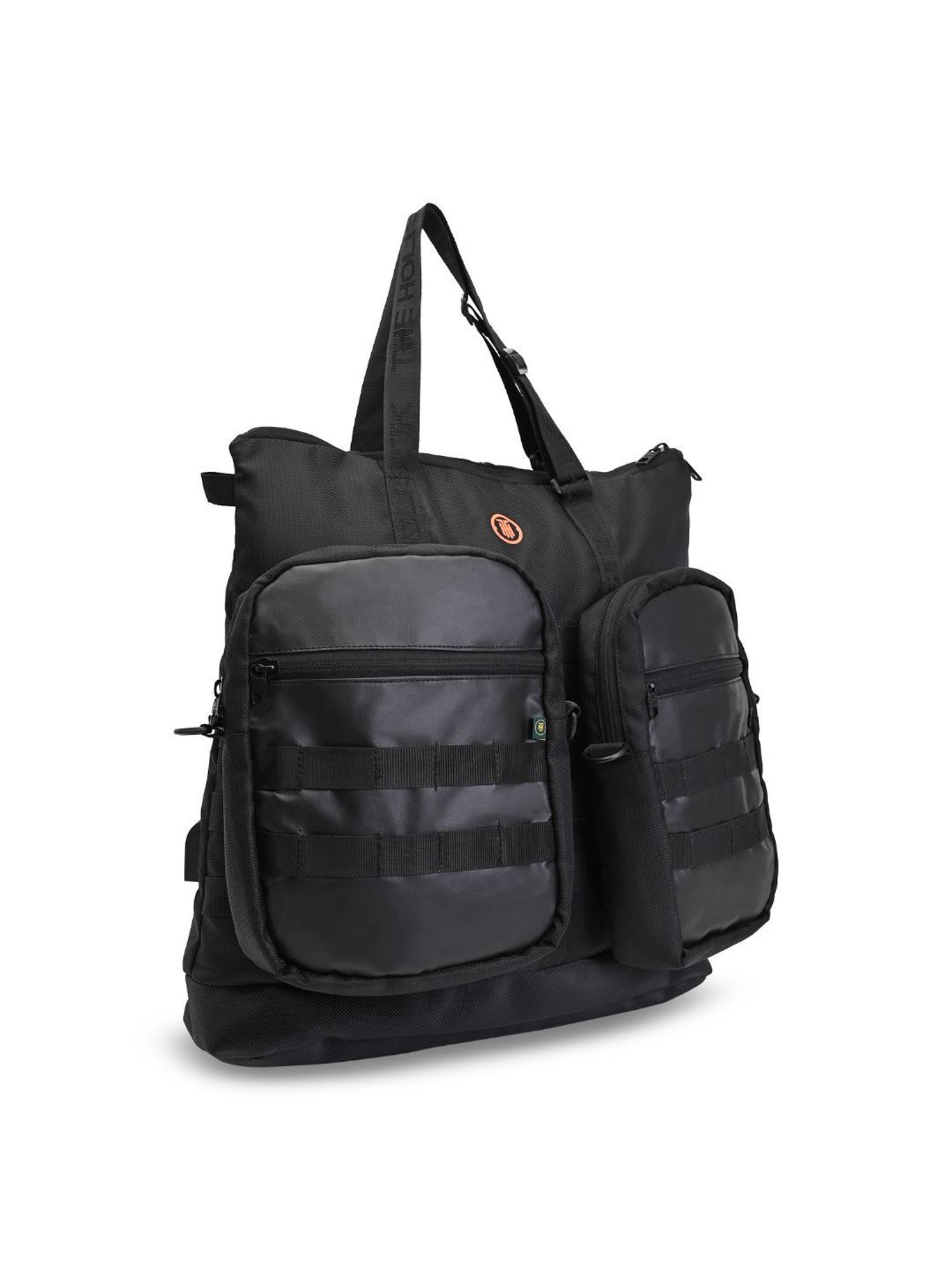 THE HOLISTIK Axis Black Medium Backpack - 29 Ltrs