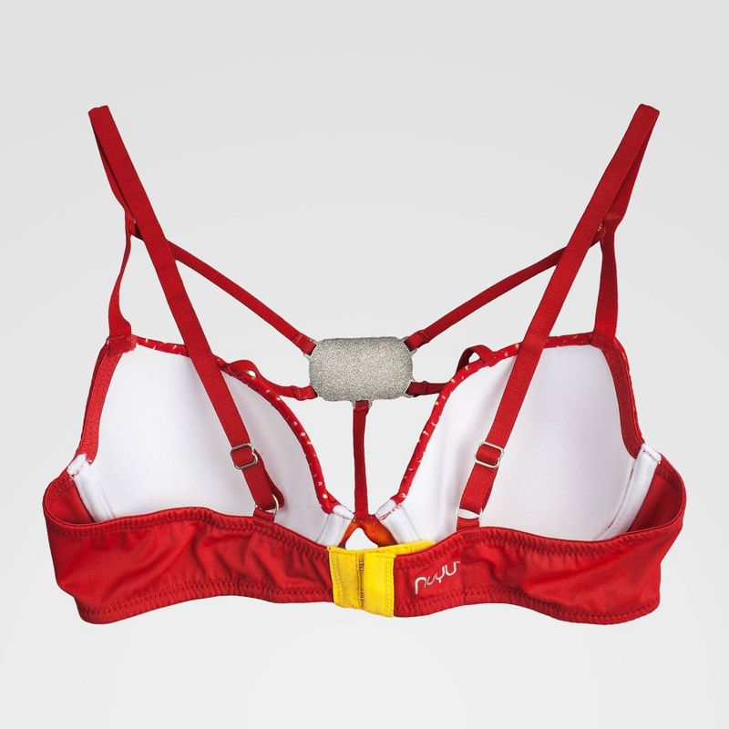 NCAA Iowa State Cyclones Demi Nukini Mesh with Dog Tag Pendant - Crimson 34D