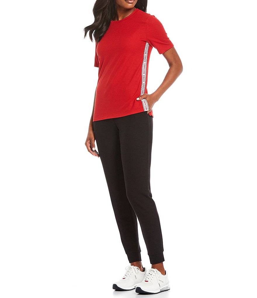 Karen Kane Short Sleeve Tie-Dye Hoodie