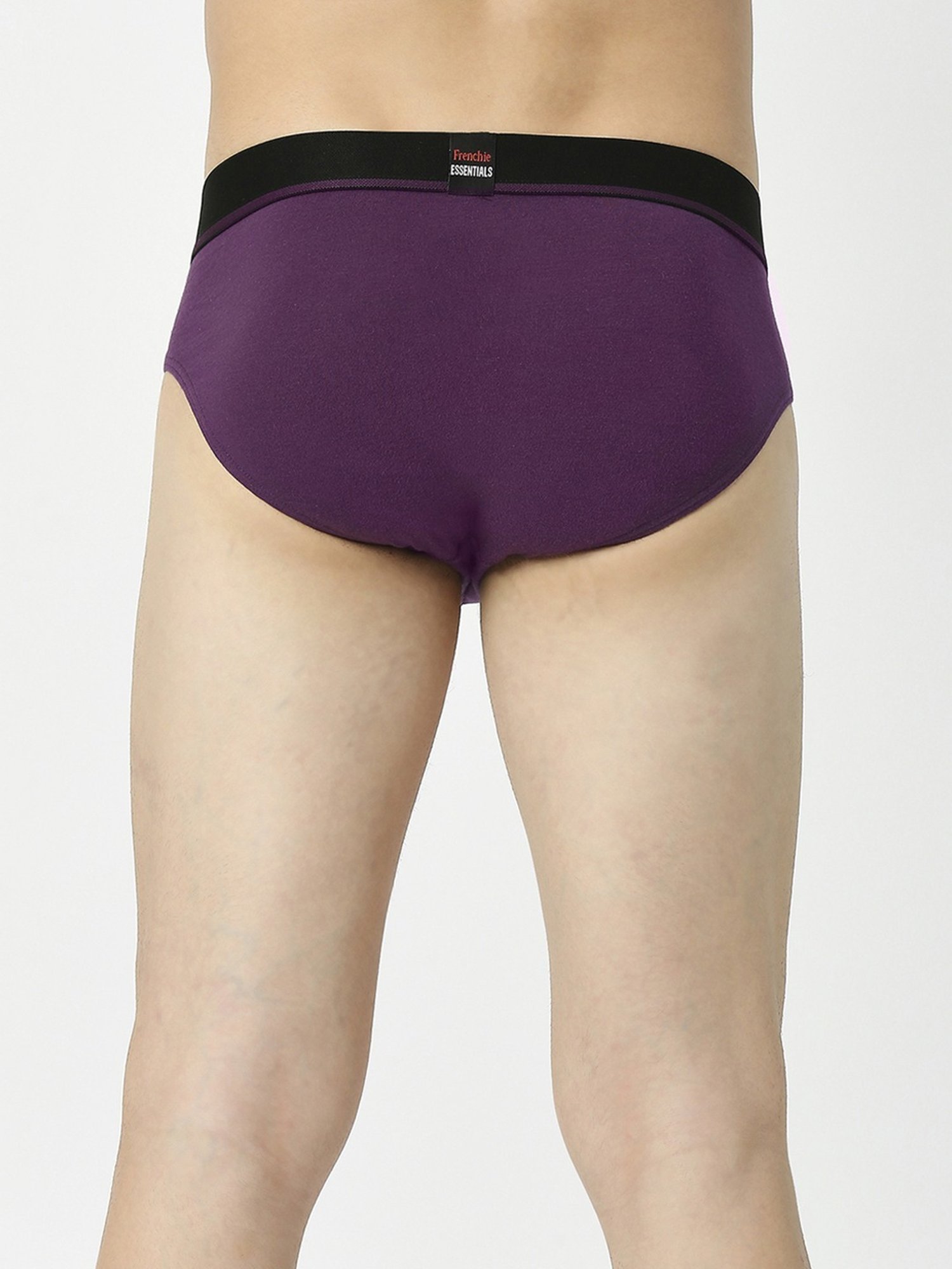 Frenchie Assorted Cotton Skinny Fit Briefs - Pack Of 2