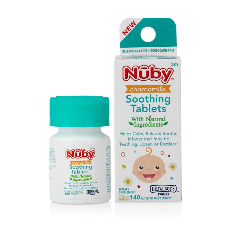 Nuby Naturally Derived Soothing Tablets - Chamomile - 140ct