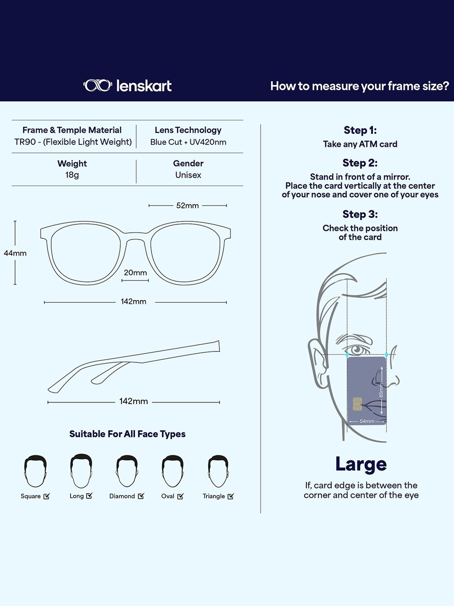 Lenskart Blu LB E14061 Light Grey Full Rim Round Computer Glasses