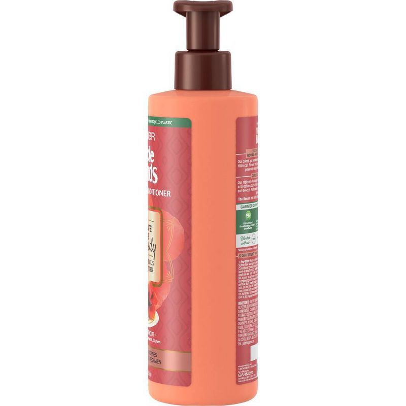 Garnier Whole Blends Sulfate Free Remedy Hibiscus and Shea Conditioner Dry Curls - 12 fl oz