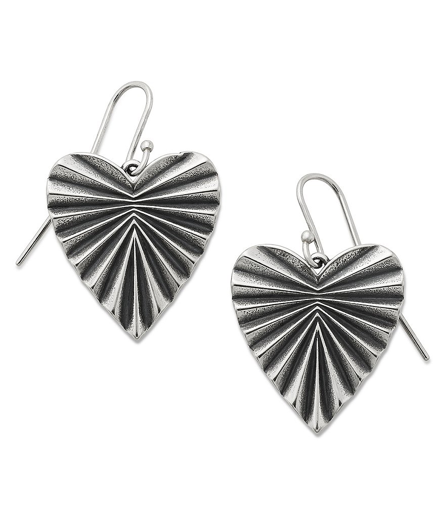James Avery Ava Heart Ear Hooks