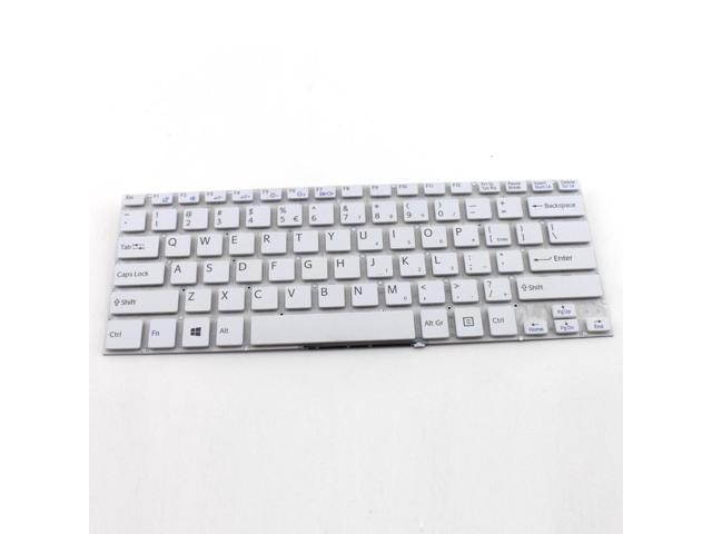 Replacement White Laptop US Keyboard without Frame for SONY FIT 14E SVF 14E SVF14E  not FOR fit 14 or fit 14A? Series Part Number 149236731USX