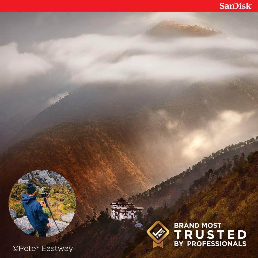 SanDisk 256GB Extreme PRO SDXC UHS-I Card - C10, U3, V30, 4K UHD, SD Card - SDSDXXY-256G-GN4IN