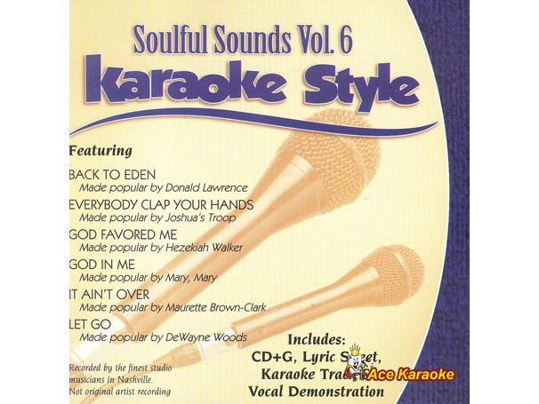 Daywind Karaoke Style CDG #3787 - Soulful Sounds Vol. 6