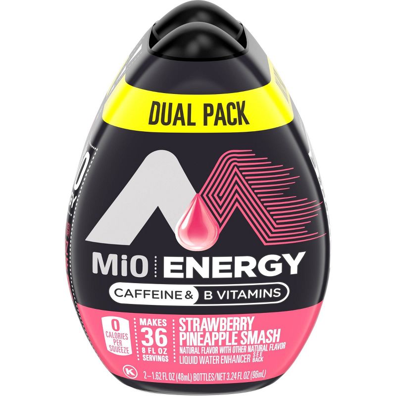 Crystal Light Energy On The Go Wild Strawberry Drink Mix - 10pk/0.11oz Pouches