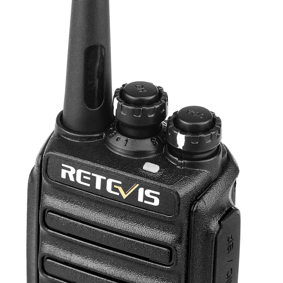 Retevis H-777S Two-Way Radios Rechargeable Long Range Super Clear Loud Audio Scan VOX Hand Free Walkie Talkies Cruise Ship Hiking 2 Way Radios(4 Pack)