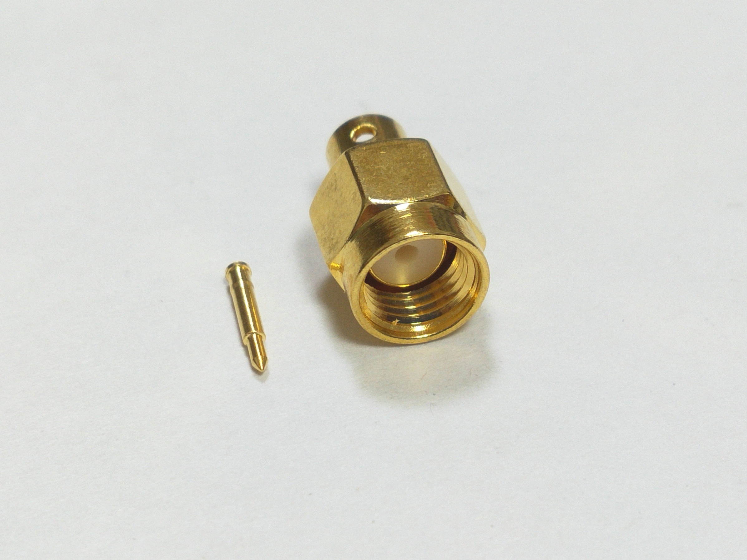 SMA Male Plug Solder FOR Semi-rigid RG402 cable connector